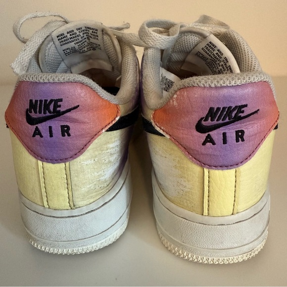 Women's Nike Air Force 1 Low Bright Multi-Color Gradient Shoes Sneakers Size 7.5 - Picture 5 of 16